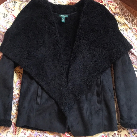 Lauren Ralph Lauren faux shearling jacket NWOT🧥💕 - Picture 1 of 8